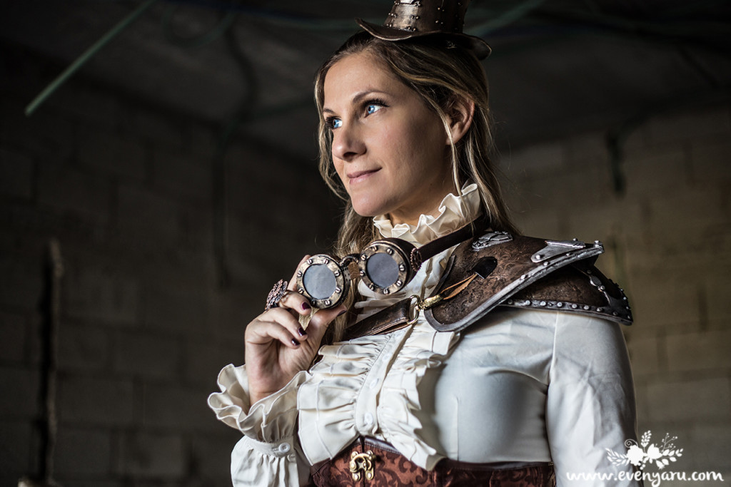 DIY steampunk costume