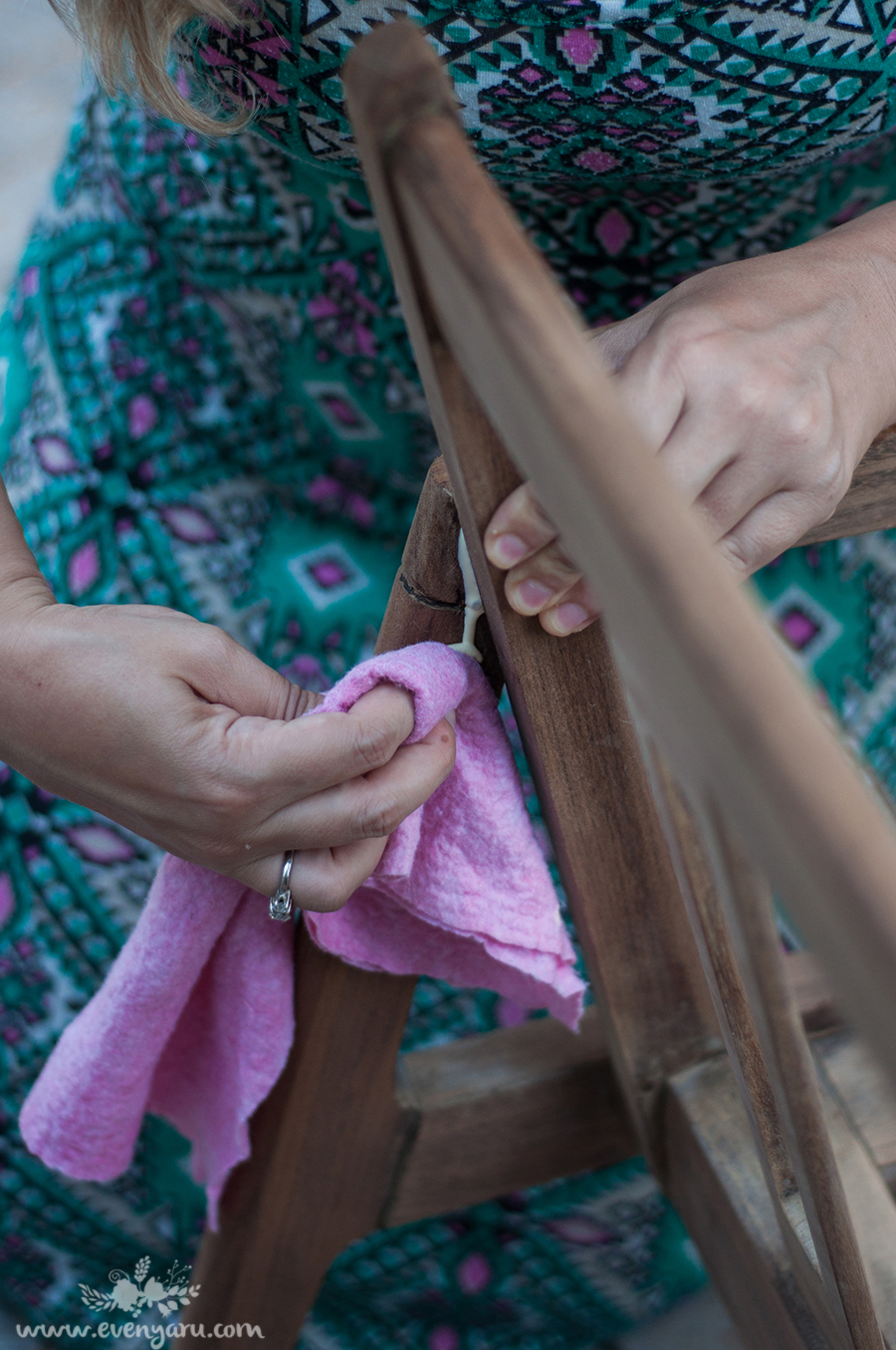  renewing rocking chair DIY // www.evenyaru.com