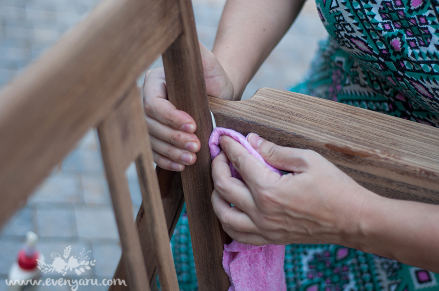  renewing rocking chair DIY // www.evenyaru.com