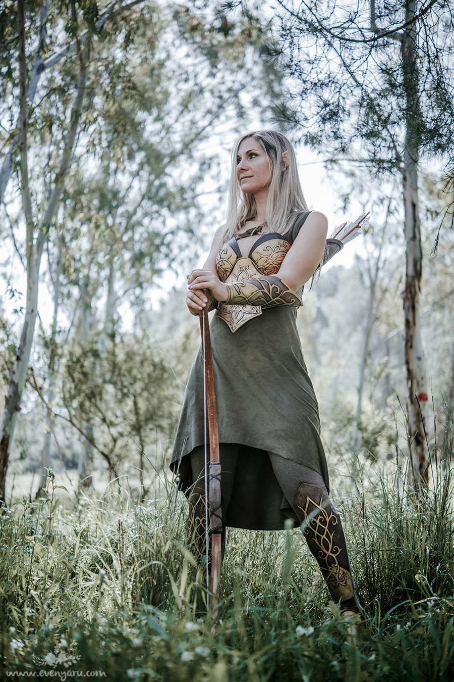 wood elf DIY costume